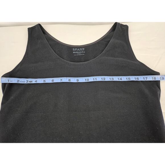 SPANX BY SARAH BLAKELY WOMEN'S BLACK TANK TOP SHIRT SIZE 3X/3TG - Picture 6 of 8